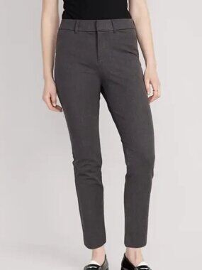 Old Navy Gray Skinny Pixie Ankle Pants Size‎ 8P, NWT